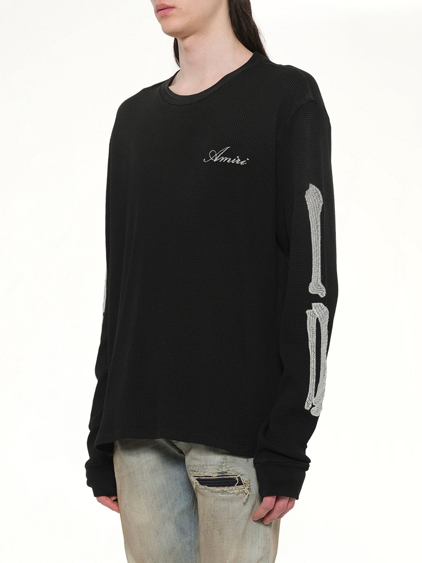AMIRI Bones LS T-Shirt (Black)