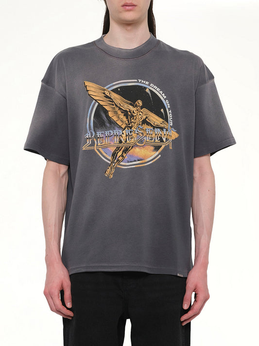 Image of T-Shirts. Product name - Golden Tour T-Shirt in Grey colour by brand - REPRESENT
