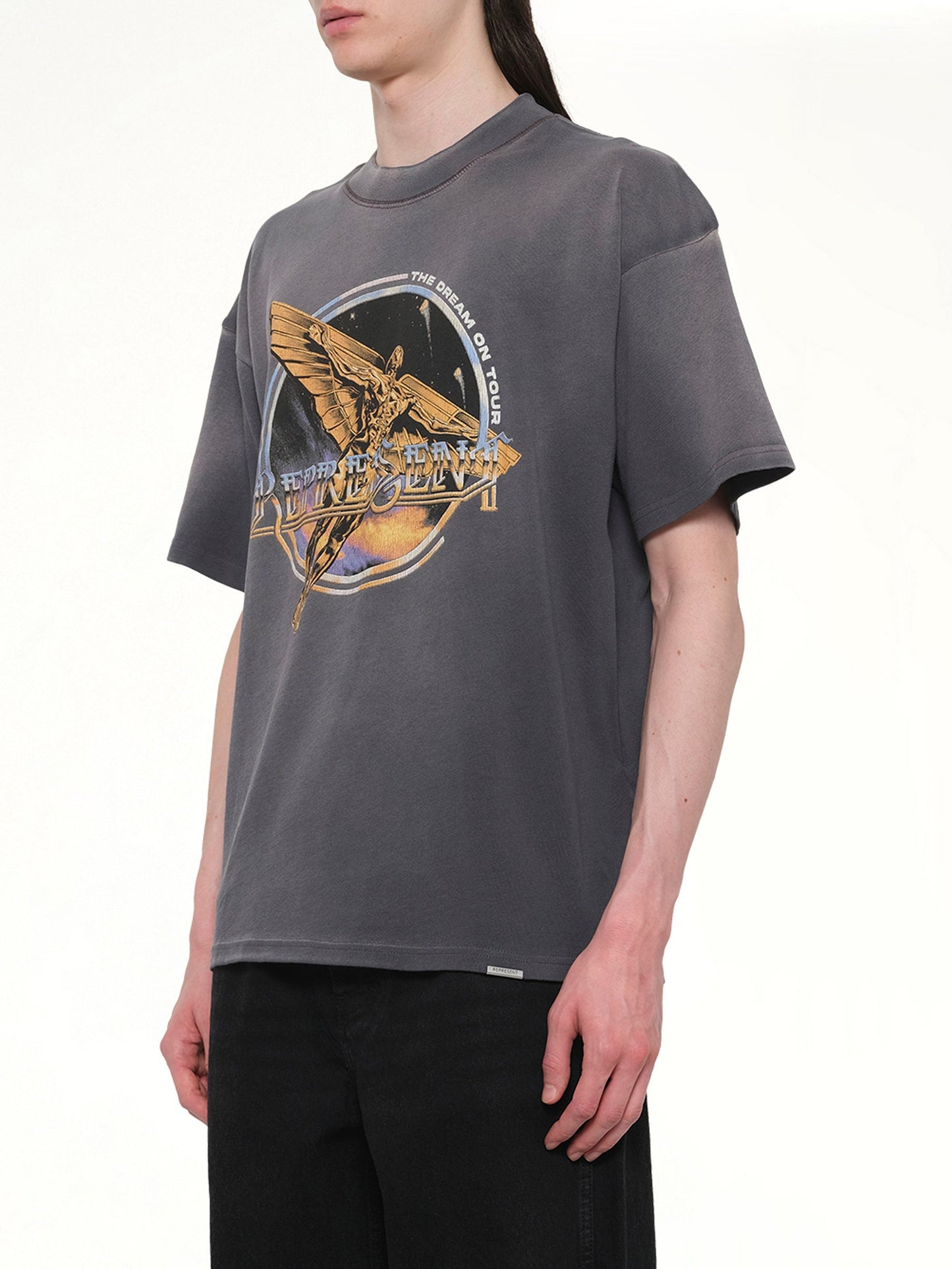 REPRESENT Golden Tour T-Shirt (Grey)