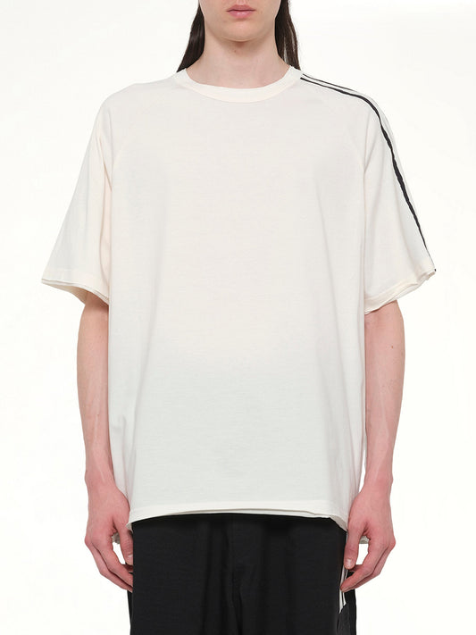 Image of T-Shirts. Product name - Reconstructed 3S T-Shirt in Beige colour by brand - Y-3