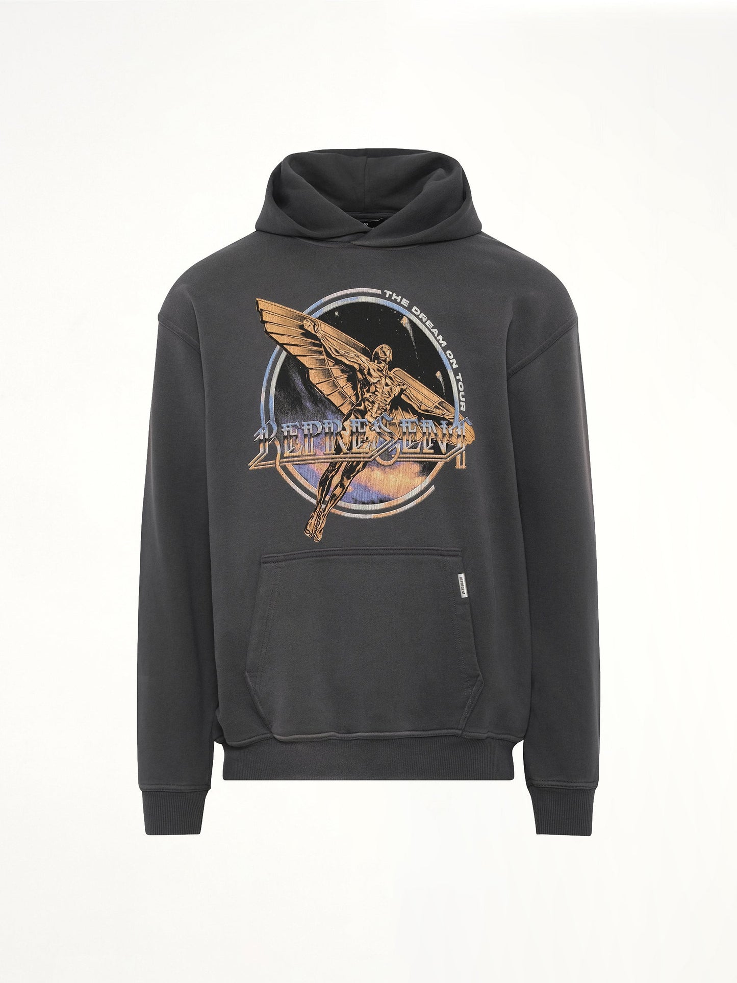 REPRESENT Golden Tour Hoodie (Grey)