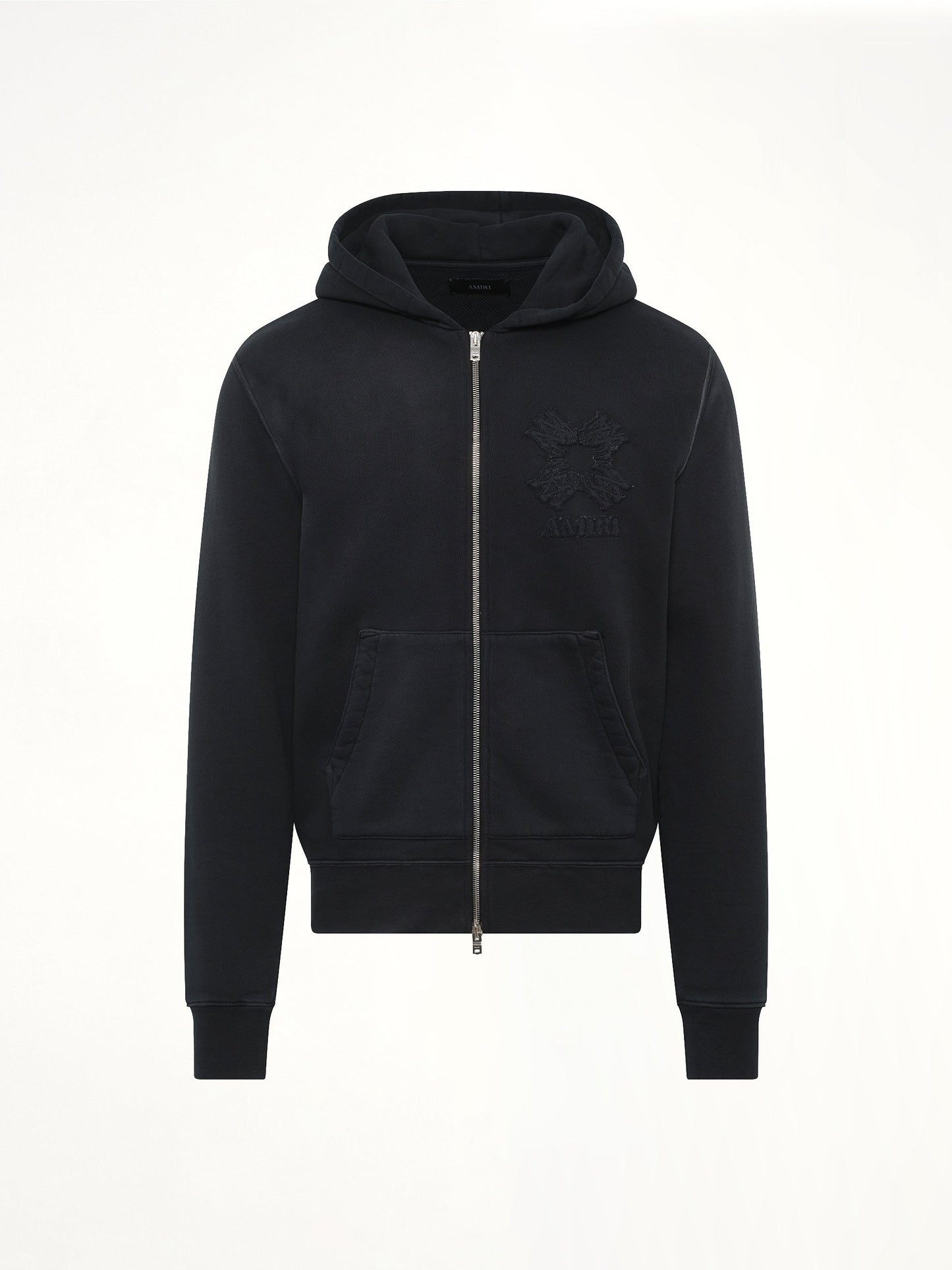 AMIRI MA Quad Zip Hoodie (Black)