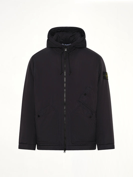 STONE ISLAND 4100018 Ripstop Short Parka (Black)
