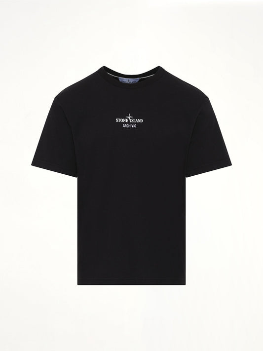 STONE ISLAND 210003 Archivo S/S T-Shirt (Black)