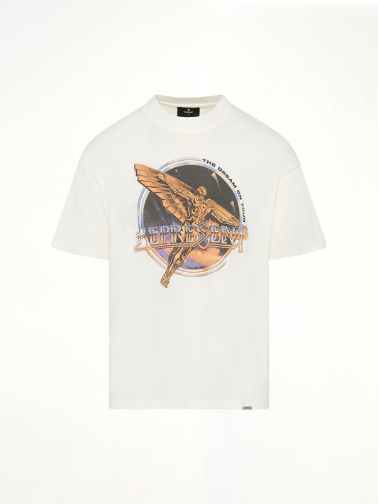 REPRESENT Golden Tour T-Shirt (White)