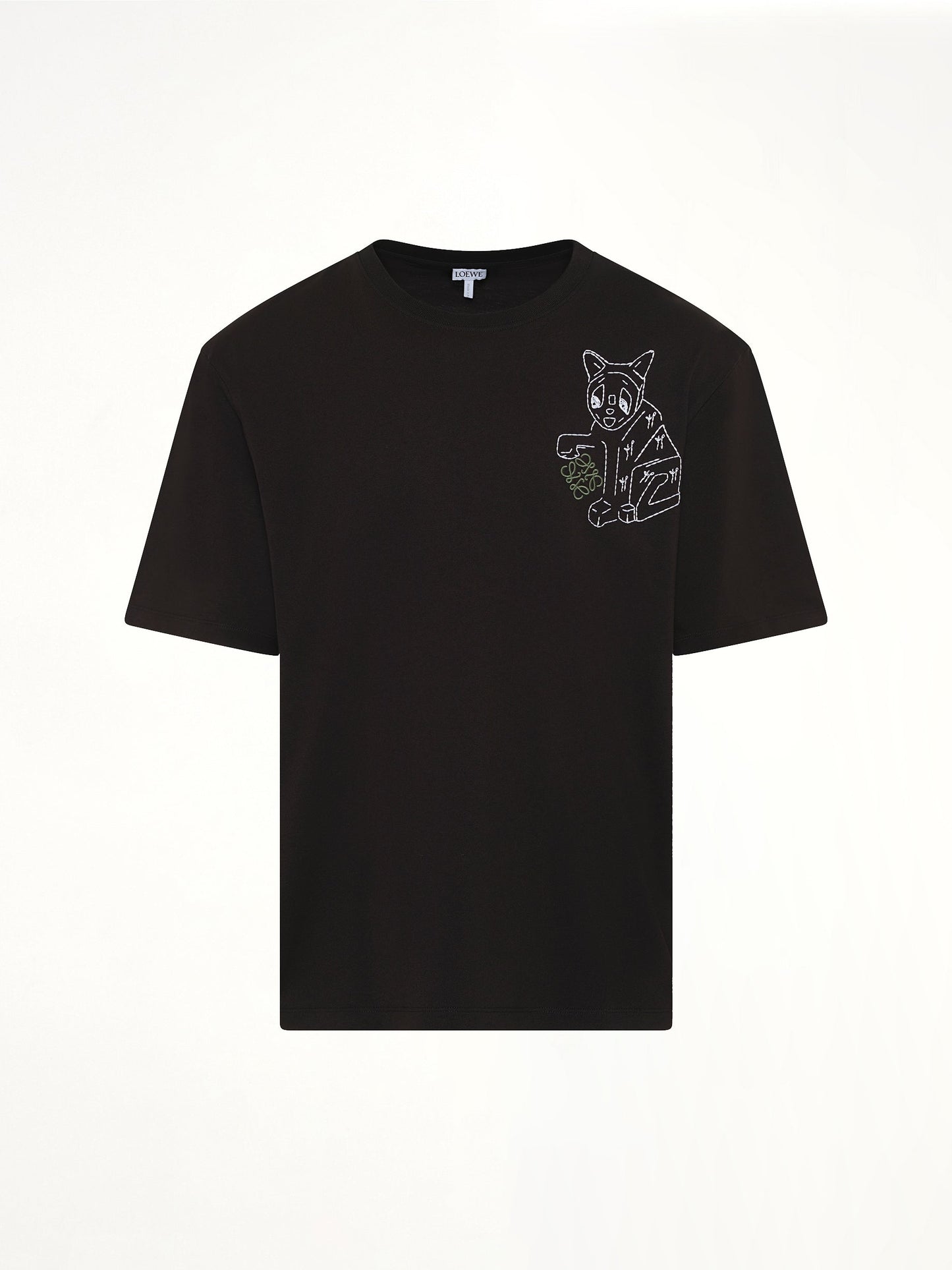 LOEWE Louis Wain Loose Fit T-Shirt (Black)