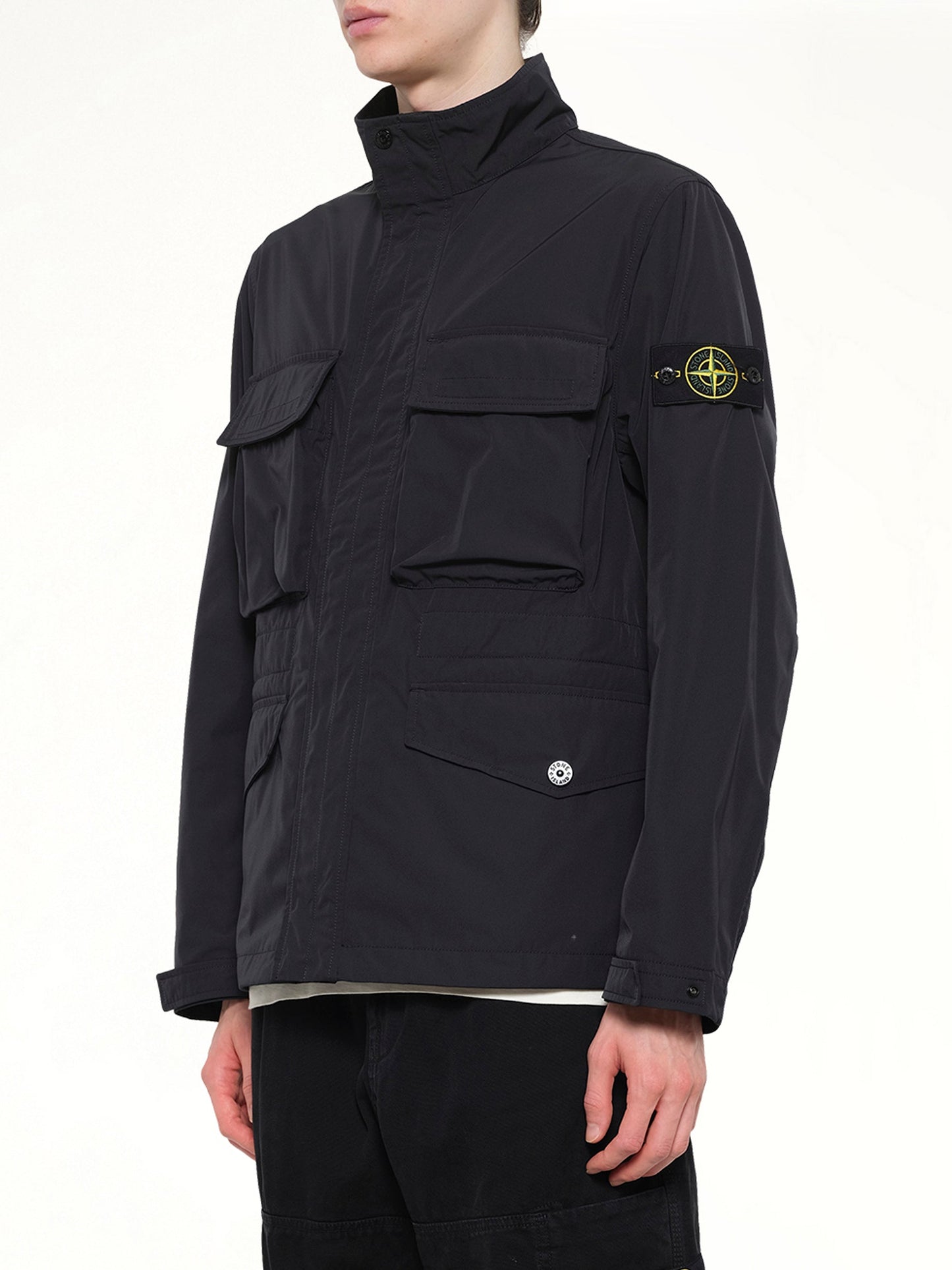 STONE ISLAND 4100034 Field Jacket (Black)