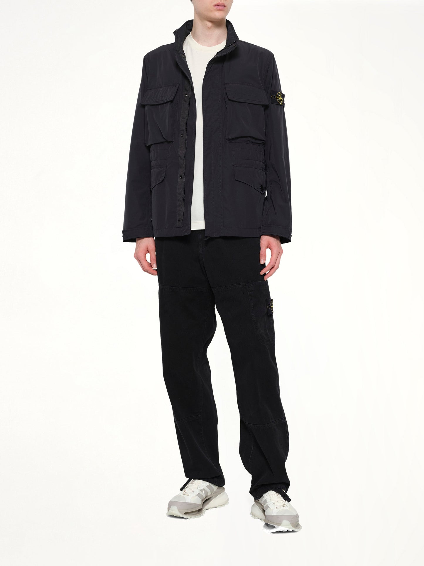 STONE ISLAND 4100034 Field Jacket (Black)