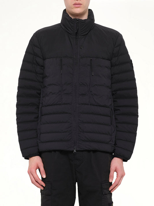Image of Coats & Jackets. Product name - 4100106 Jacket in Black colour by brand - STONE ISLAND