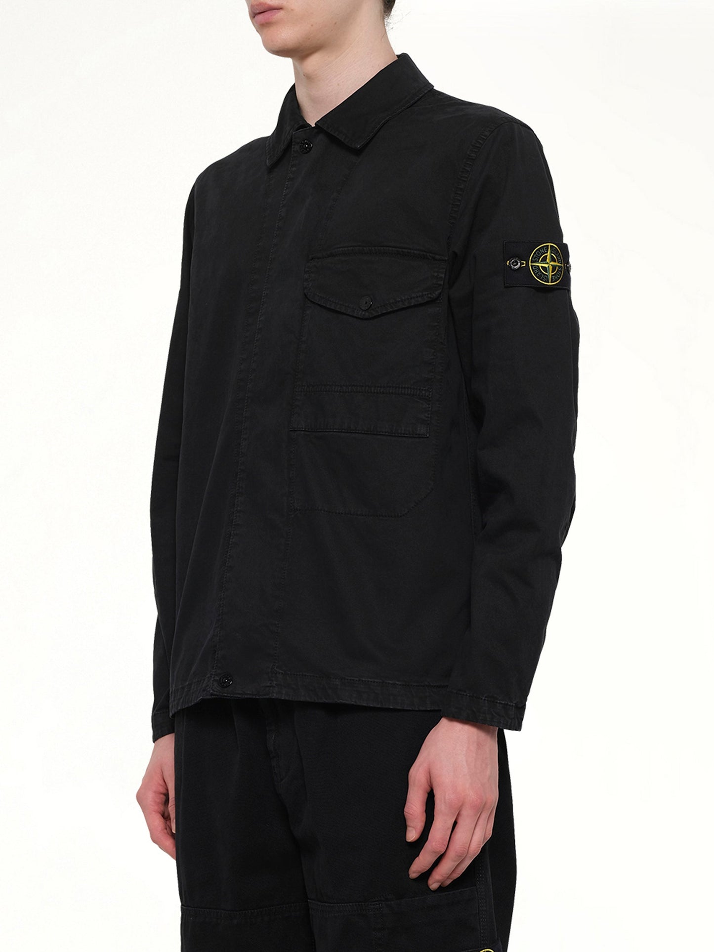 STONE ISLAND 1200001 Shirts (Black)