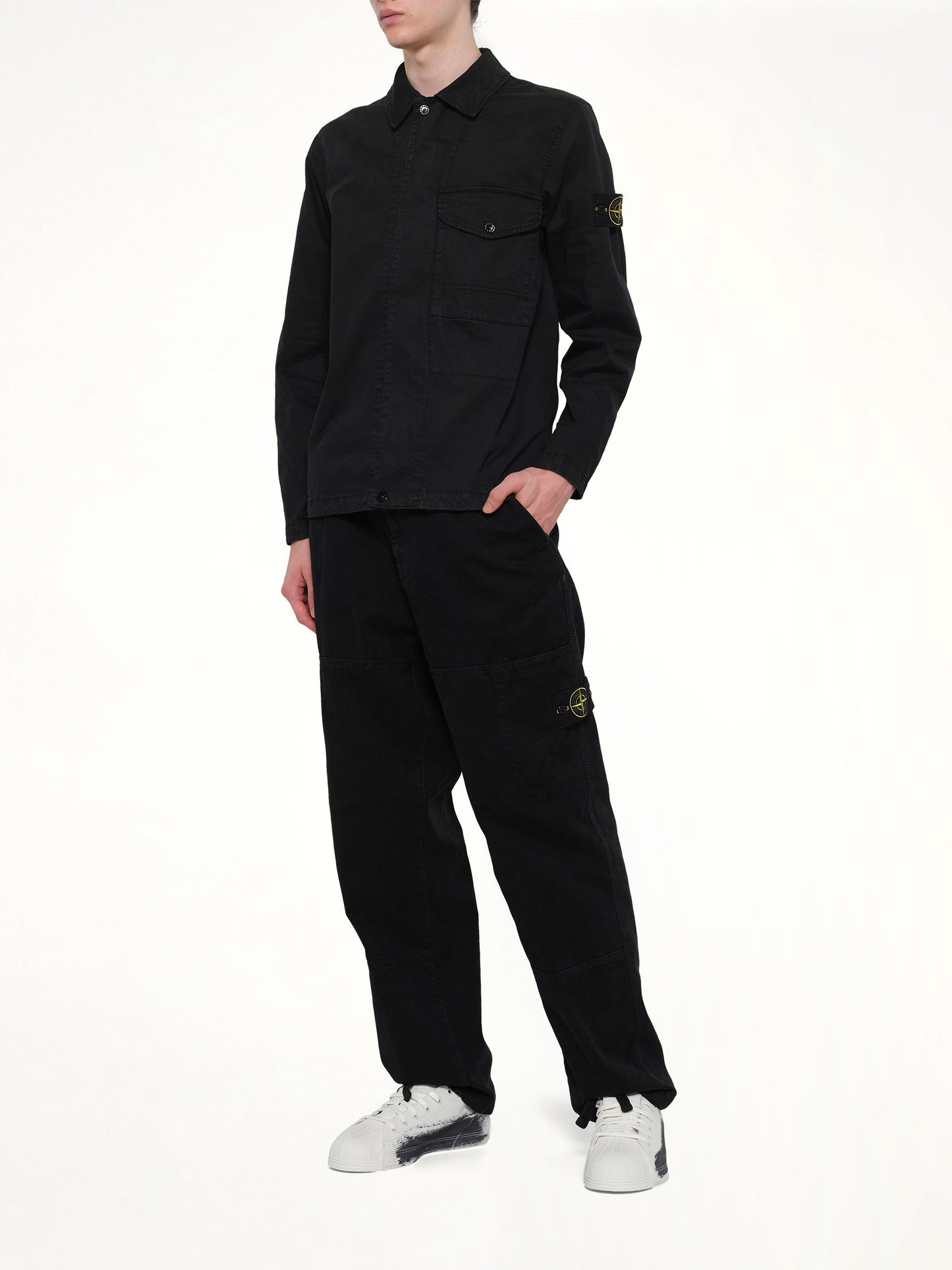 STONE ISLAND 1200001 Shirts (Black)