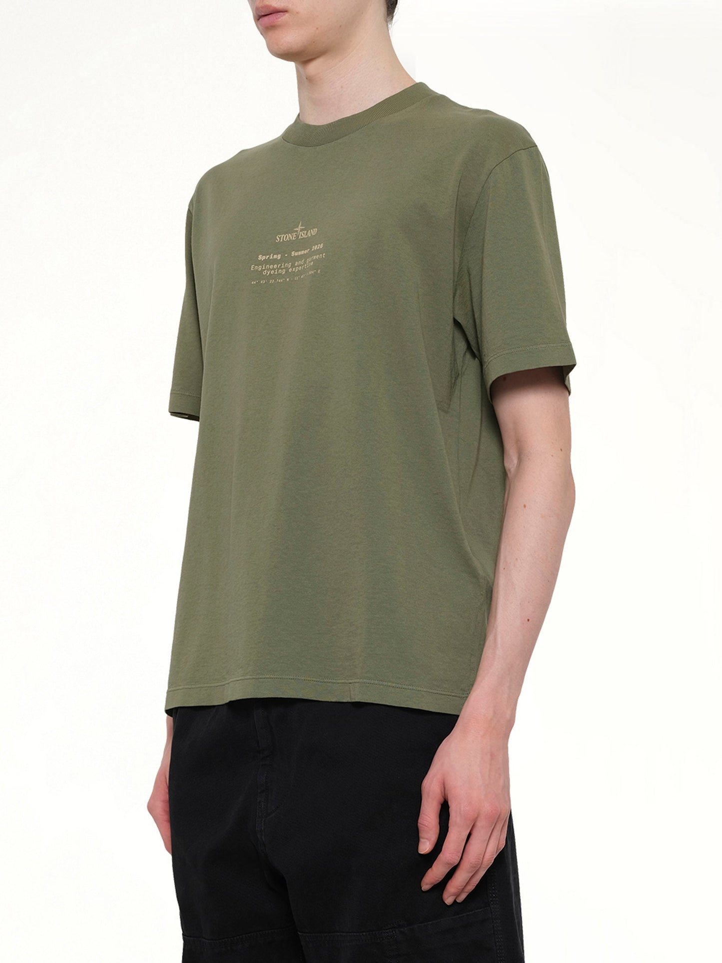 STONE ISLAND 2100001 SS T-Shirt (Green)