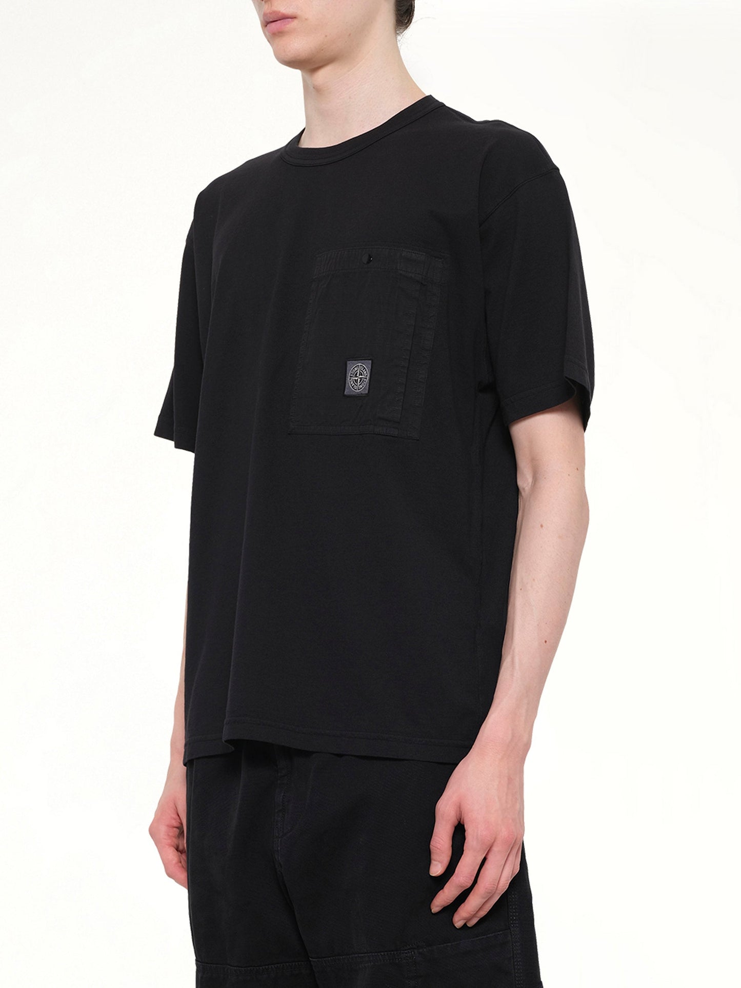 STONE ISLAND 2100004 SS T-Shirt (Black)