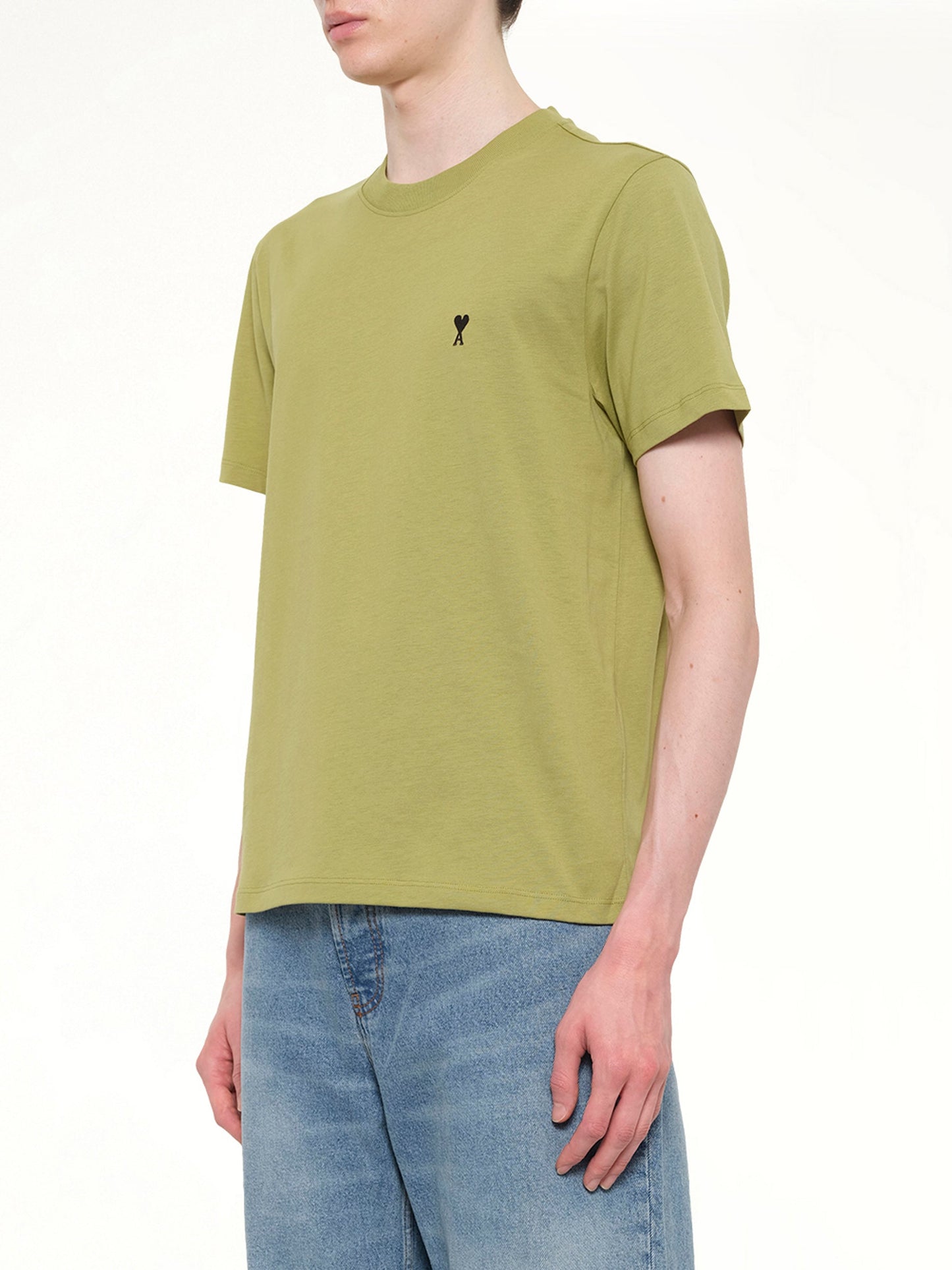 AMI PARIS Contrasted ADC T-Shirt (Green)