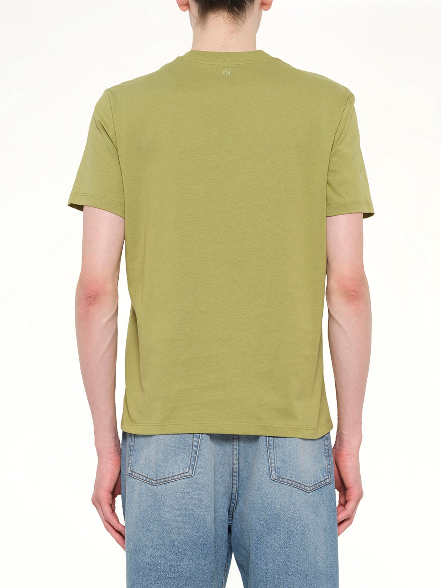 AMI PARIS Contrasted ADC T-Shirt (Green)