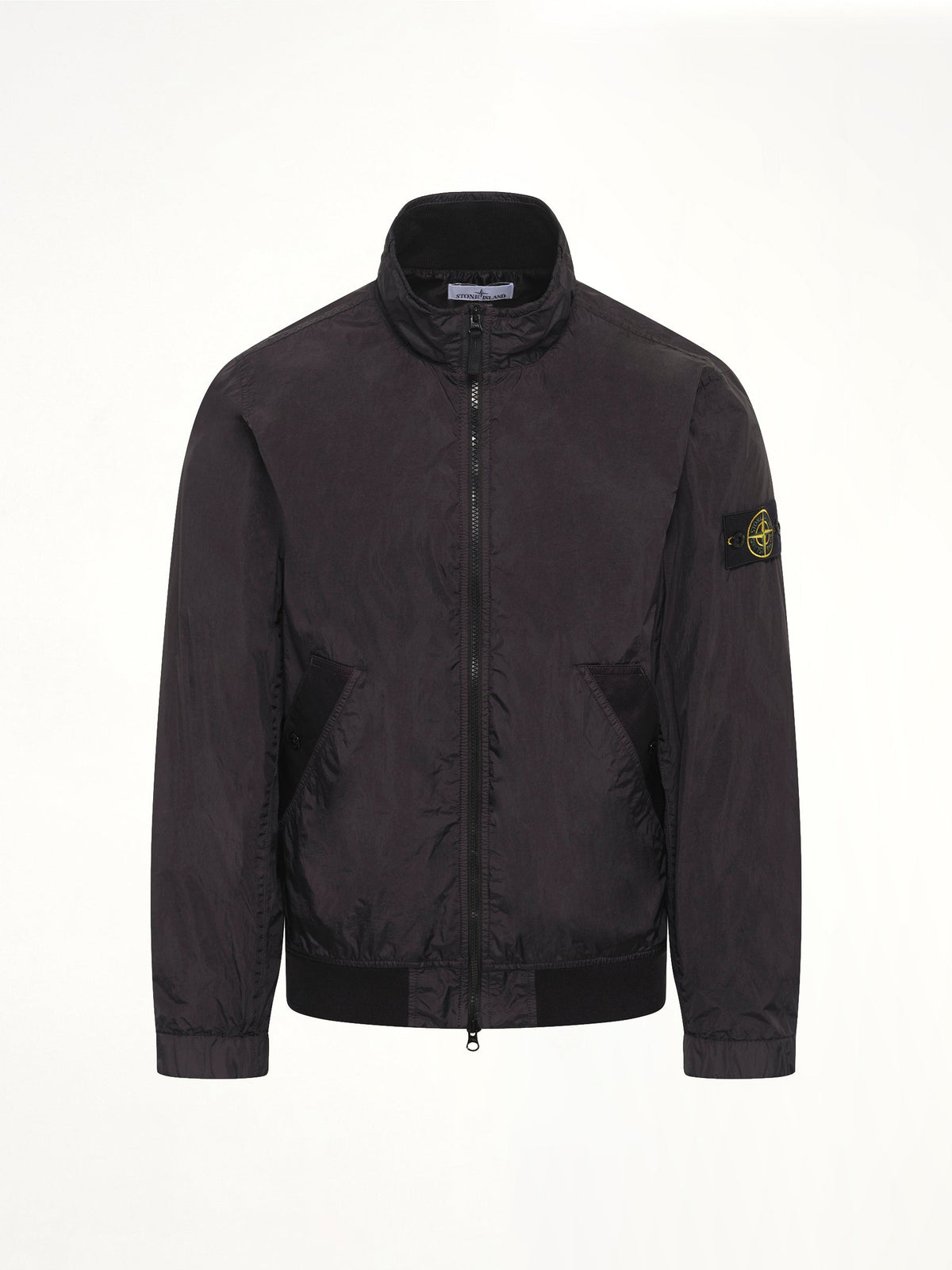 STONE ISLAND 4100002 Crinkle Reps Jacket (Black)