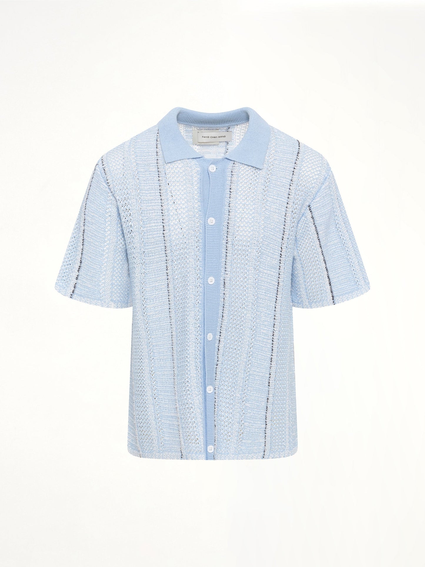 FENG CHEN WANG Knited Shirt (Blue)