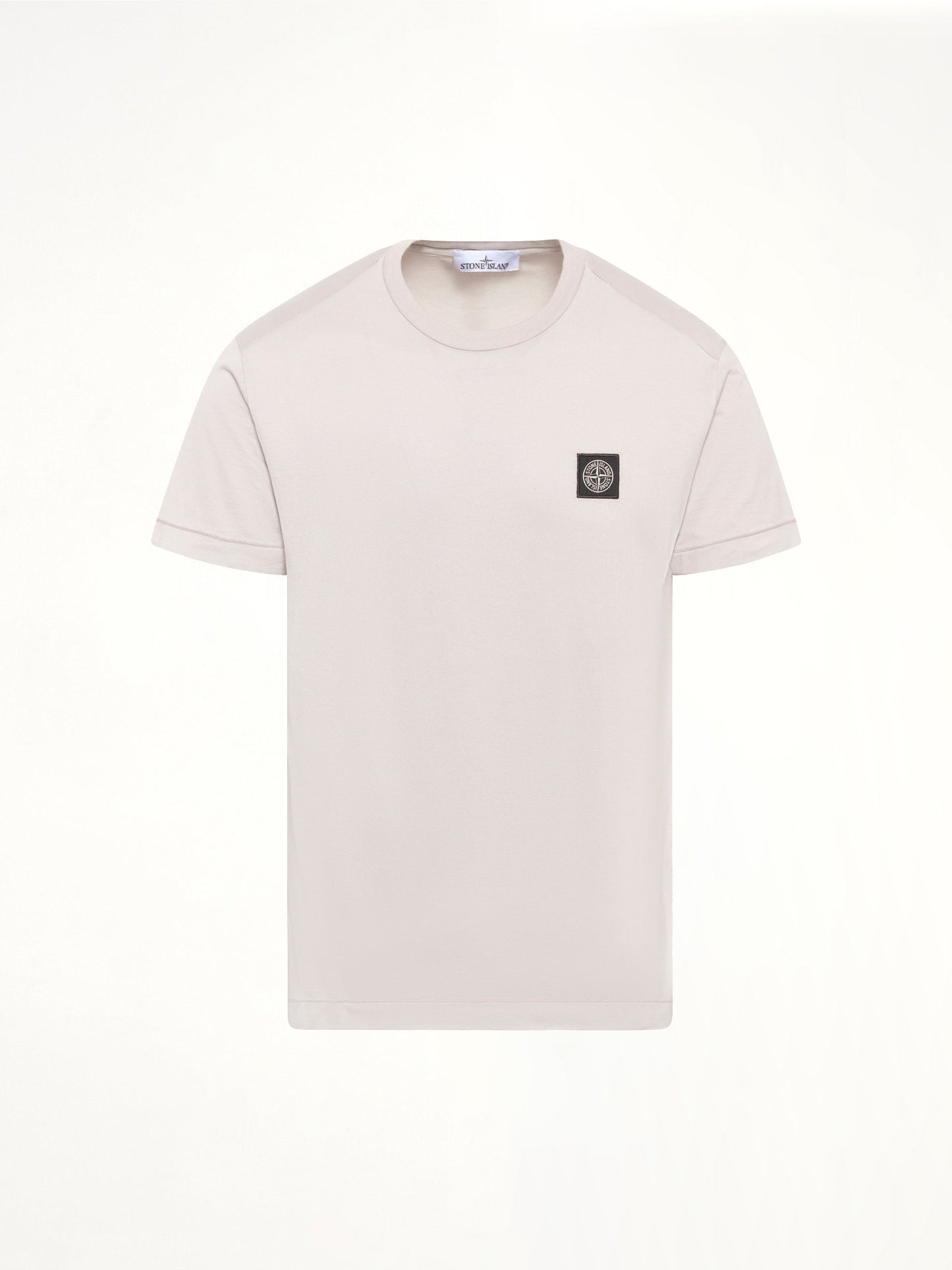 STONE ISLAND 2100027 Logo Patch T-Shirt (Grey)