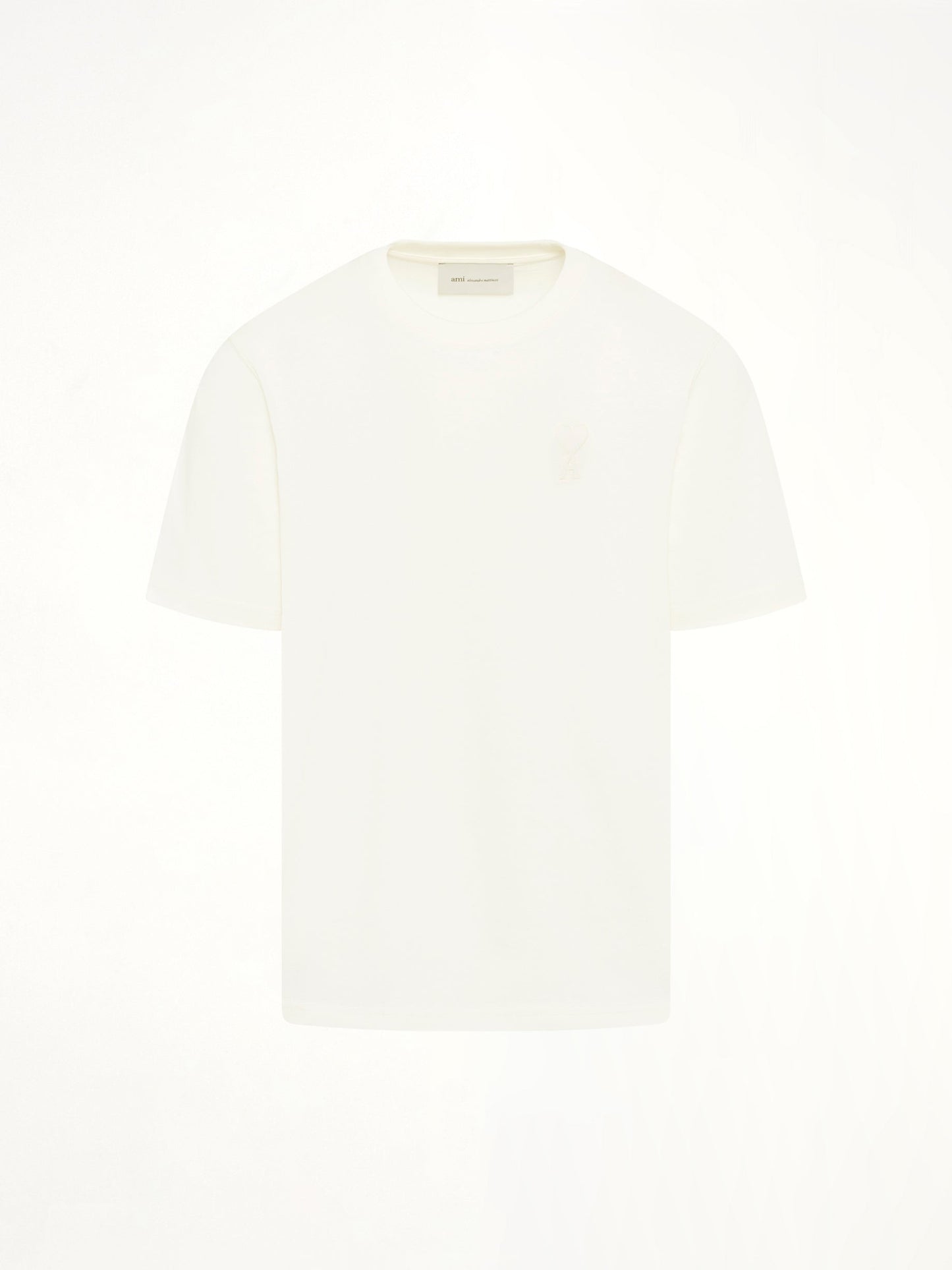 AMI PARIS Big ADC Embossed T-Shirt (White)