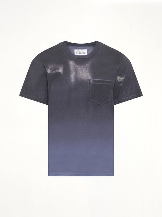 MAISON MARGIELA Coated T-Shirt (Blue)