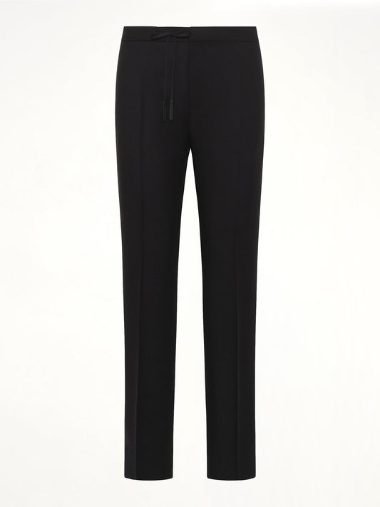 MAISON MARGIELA Wool Flannel Pants (Black)