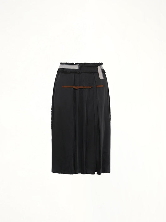 MAISON MARGIELA Layered Skirt (Black)