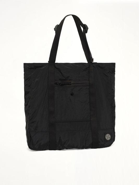 STONE ISLAND 9200012 Tote Bag (Black)