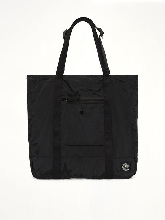 Image of Bags. Product name - 9200012 Tote Bag in Black colour by brand - STONE ISLAND