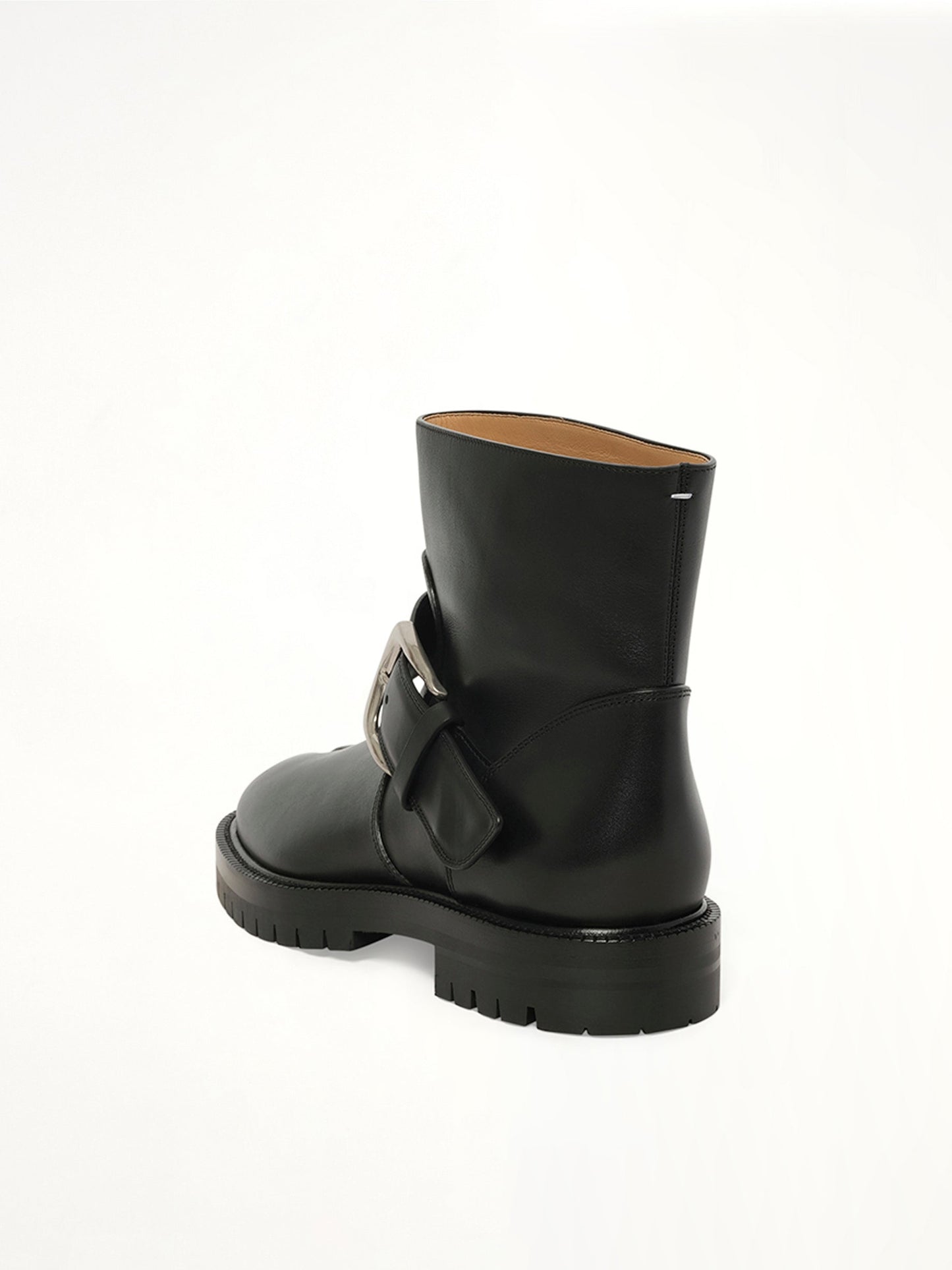 MAISON MARGIELA Tabi County Buckle Ankle Boots (Black)