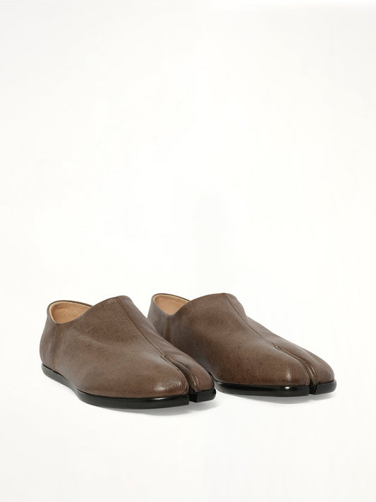 MAISON MARGIELA Tabi Babouche (Brown)