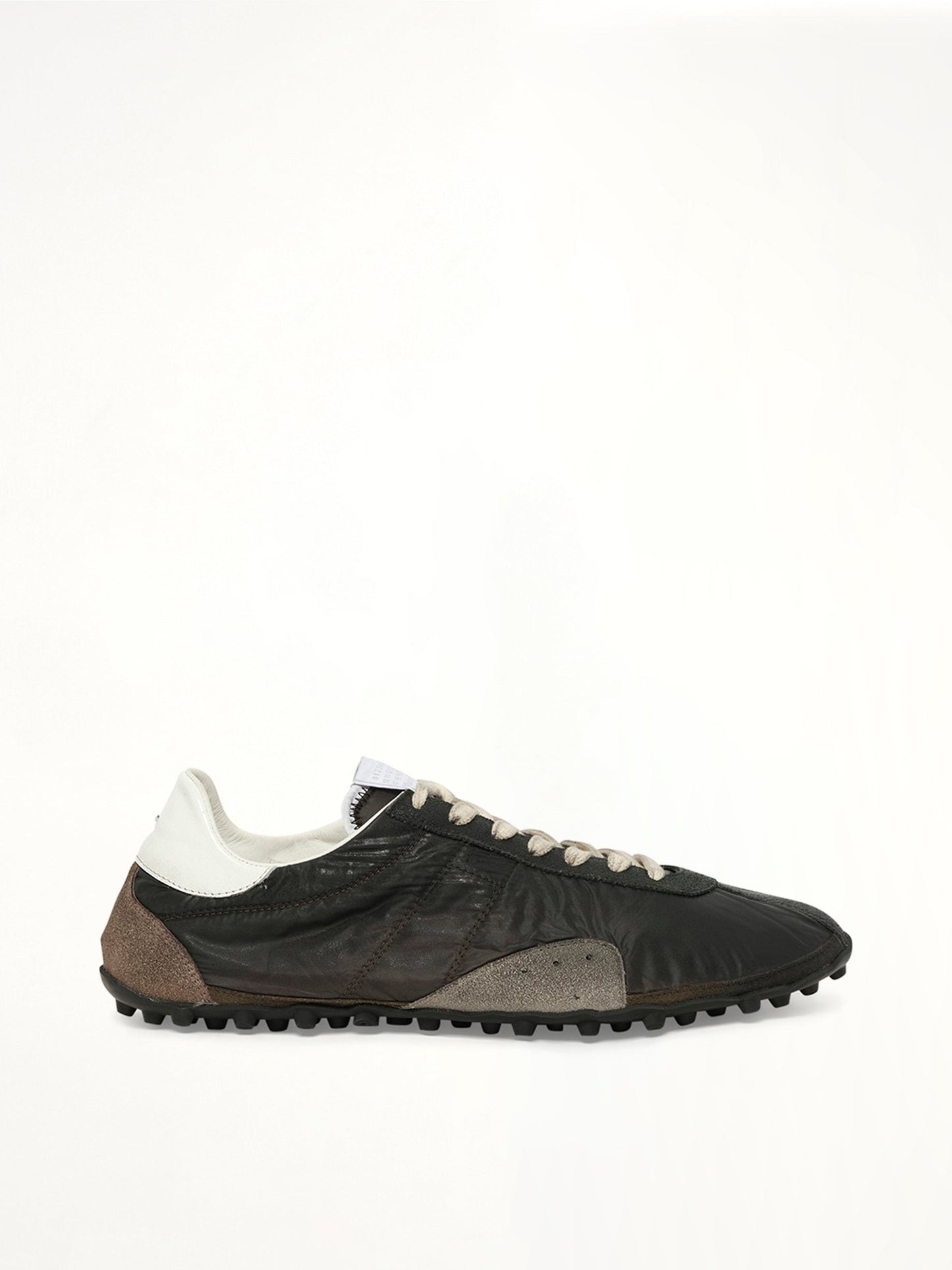 Image of Sneakers. Product name - Sprinters Low Sneaker in Green colour by brand - MAISON MARGIELA