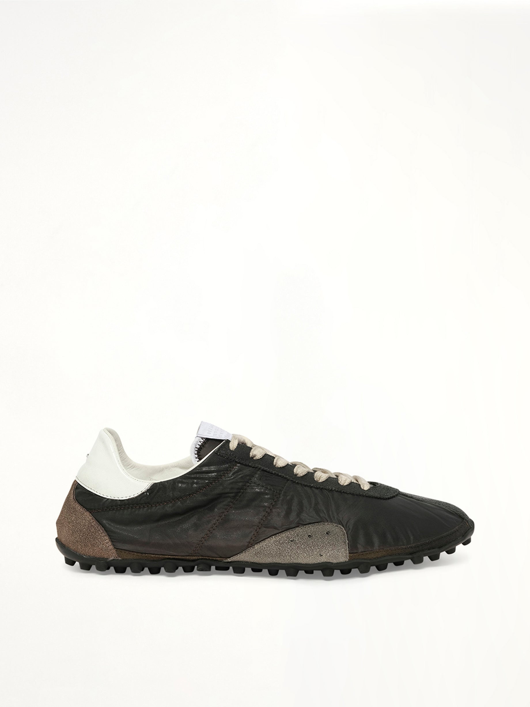 Image of Sneakers. Product name - Sprinters Low Sneaker in Green colour by brand - MAISON MARGIELA