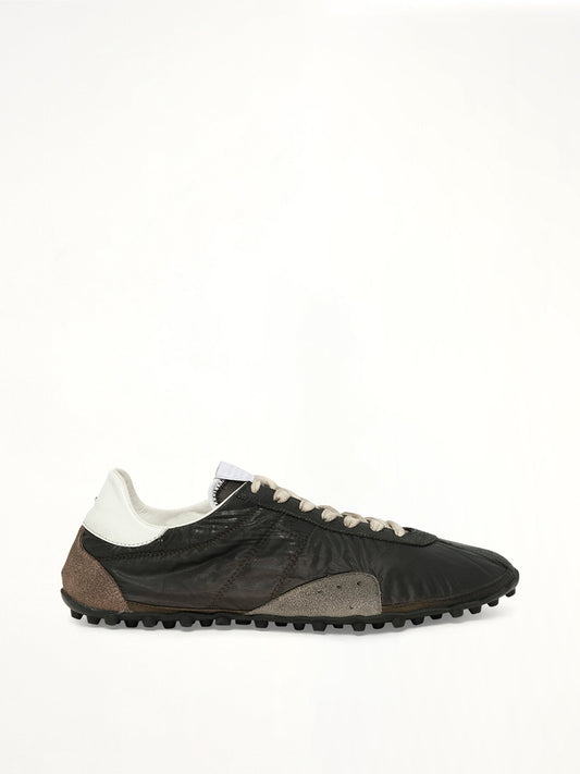 Image of Sneakers. Product name - Sprinters Low Sneaker in Green colour by brand - MAISON MARGIELA