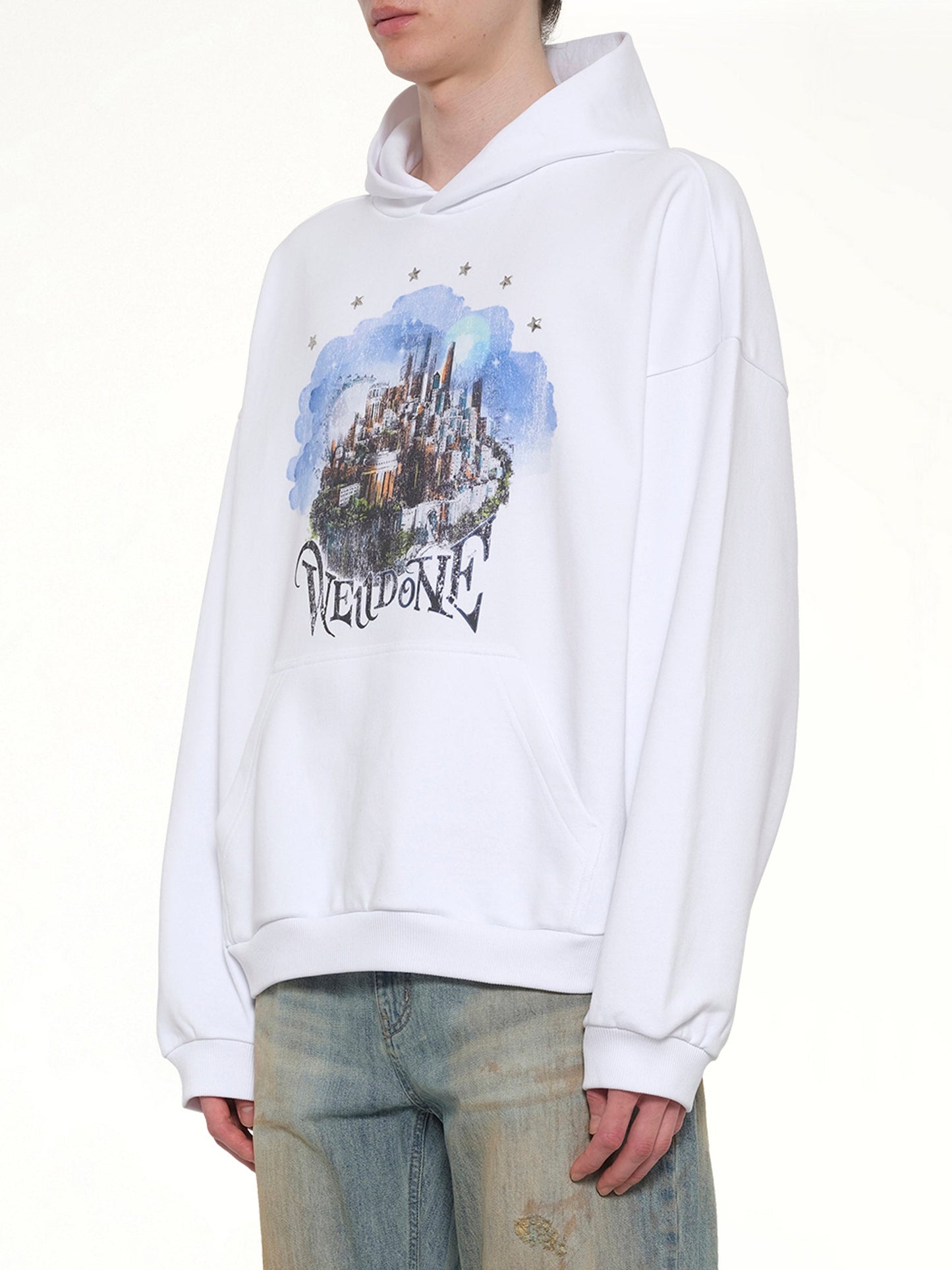 WE11DONE City Hoodie (White)