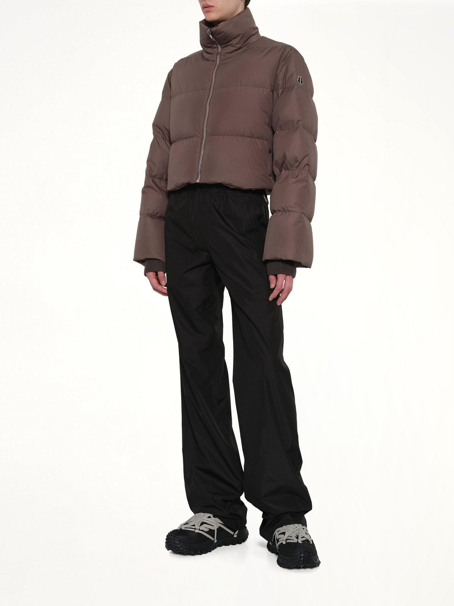 Rick Owens x Moncler Cropped Cyclopic Jacket (Dark Dust)