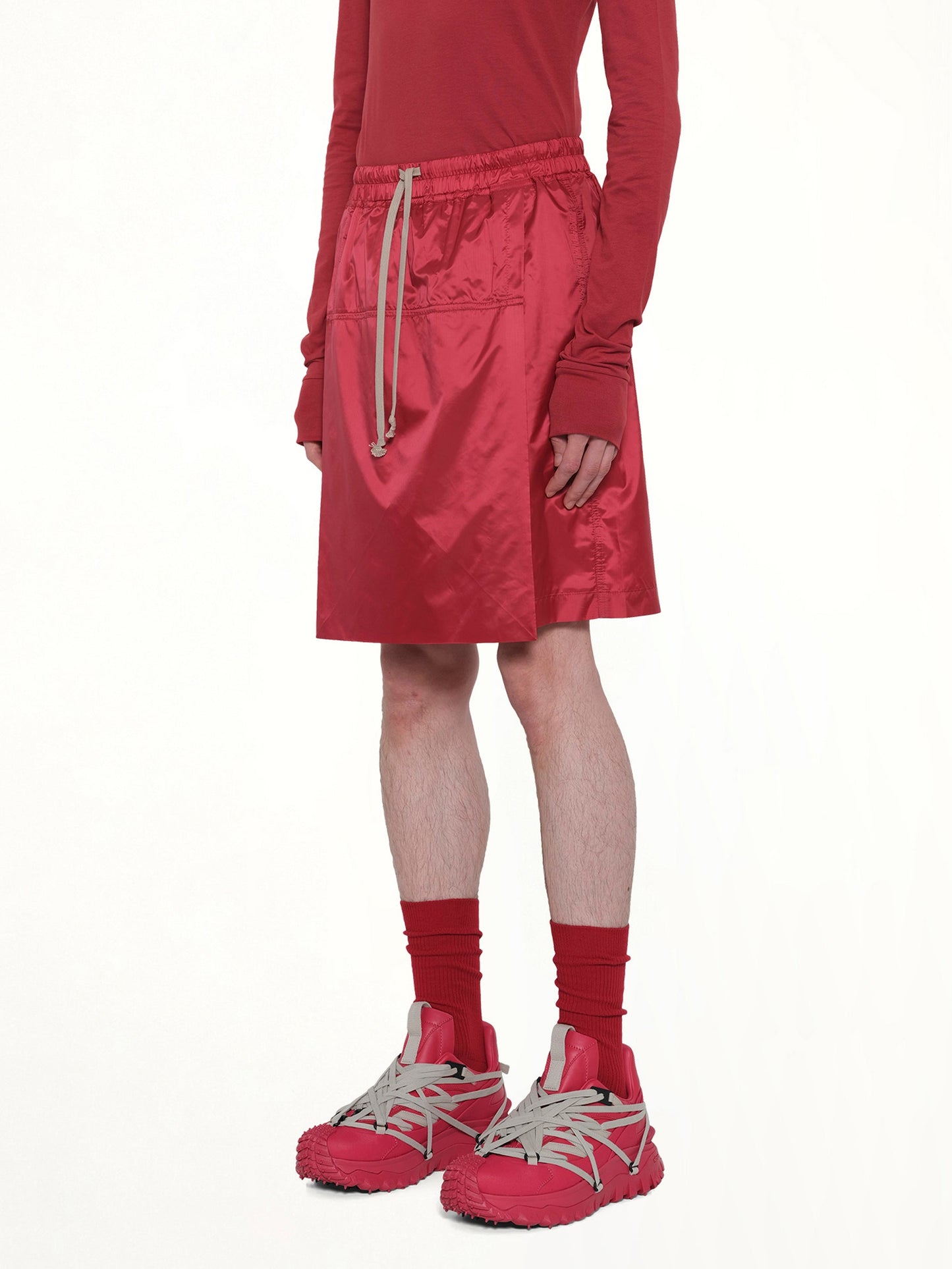 Rick Owens x Moncler Kiltshorts (Carnelian)