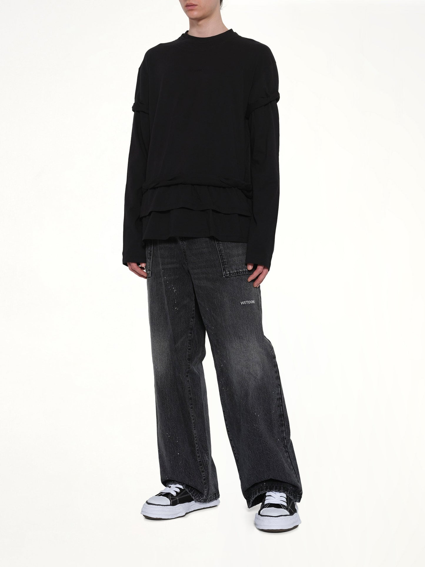 We11Done Triple-Layered T-Shirt (Black)