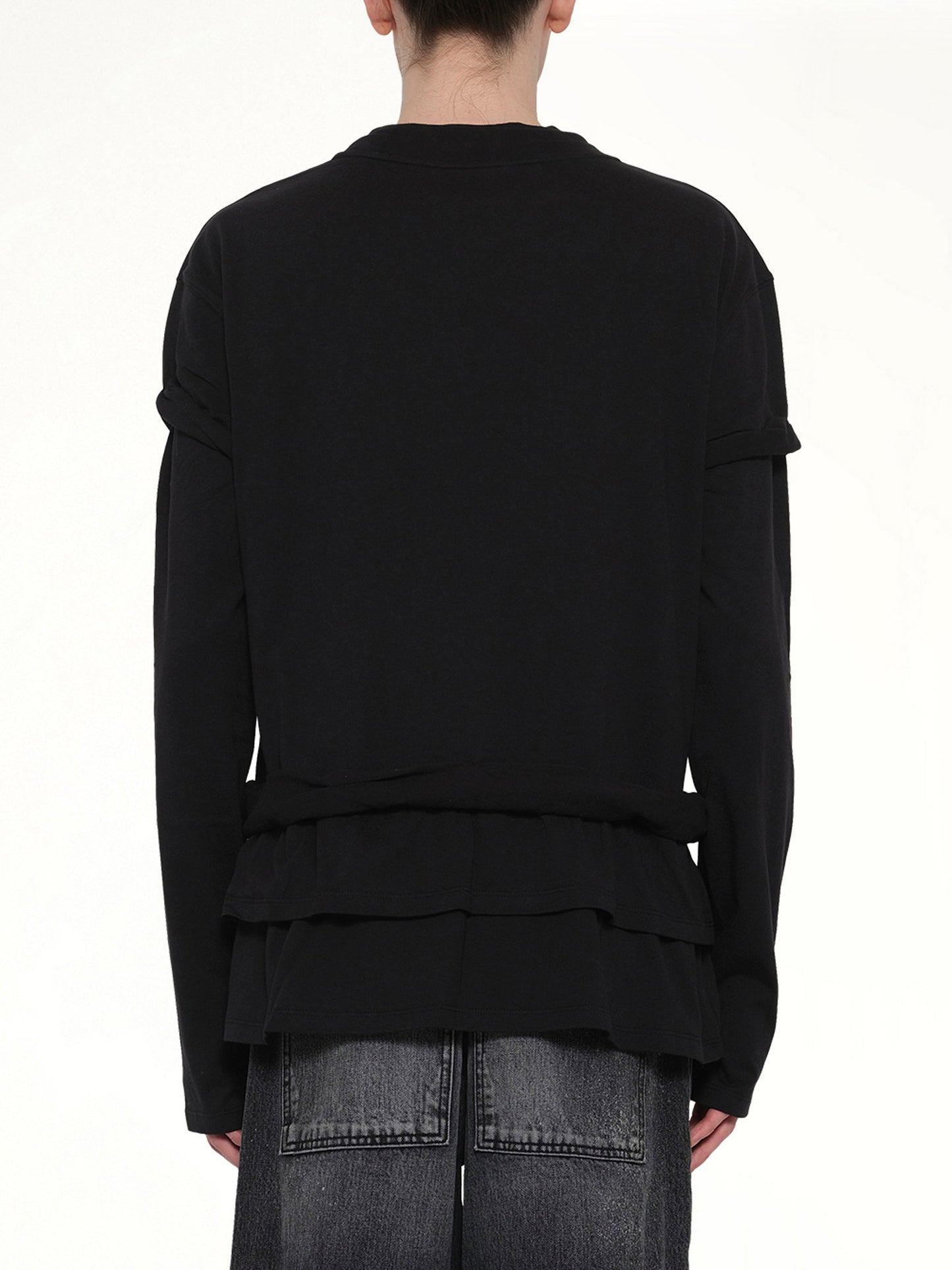 We11Done Triple-Layered T-Shirt (Black)