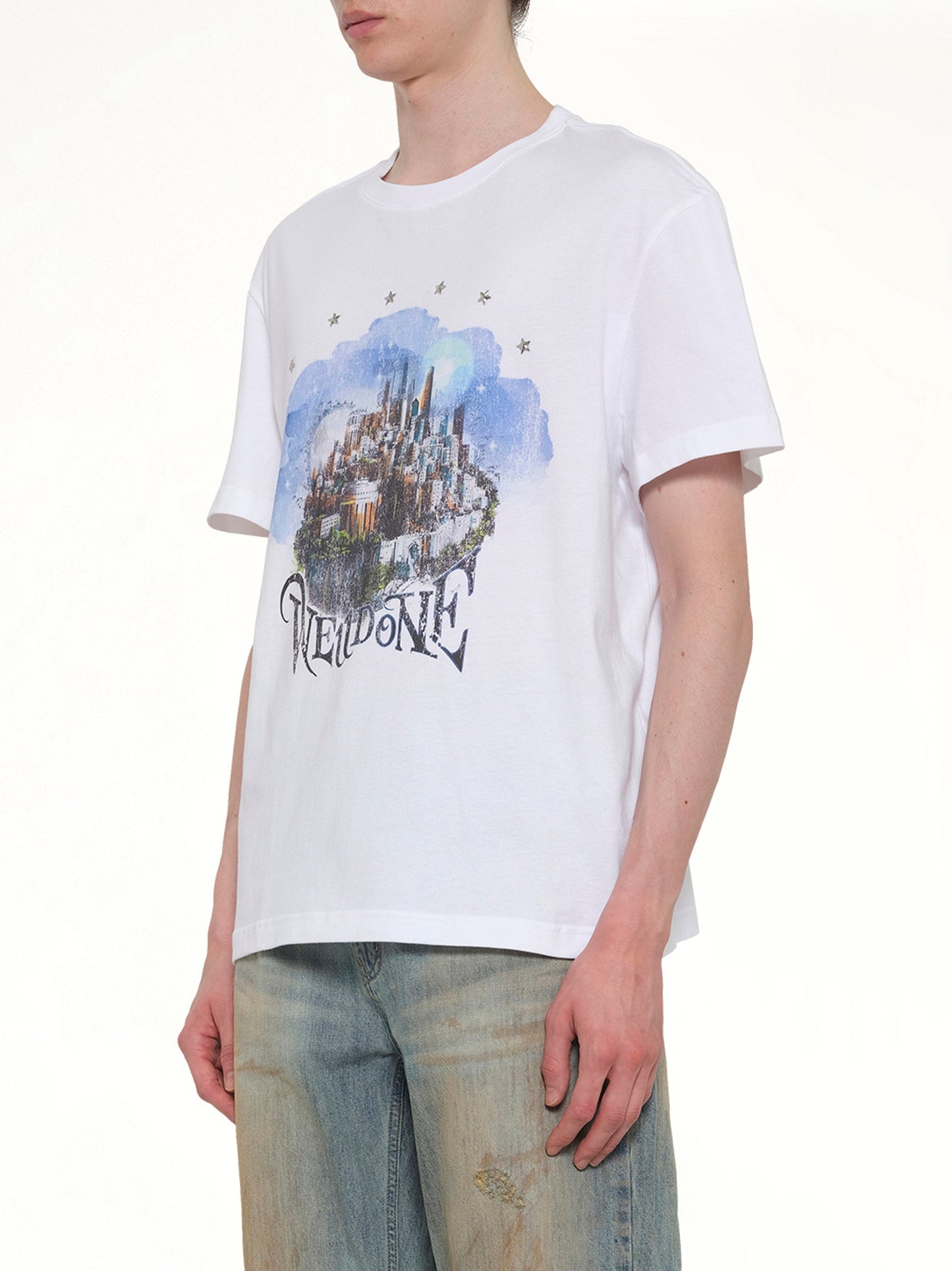 WE11DONE City Regular-Fit T-Shirt (White)