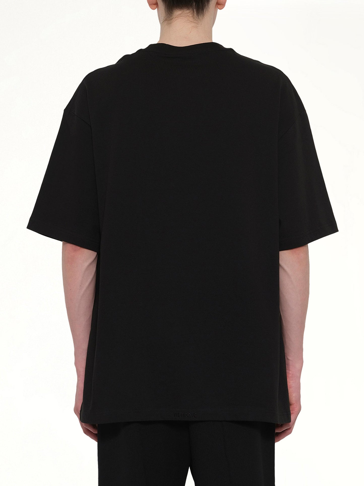 WE11DONE Ribbon Multi-Logo T-Shirt (Black)