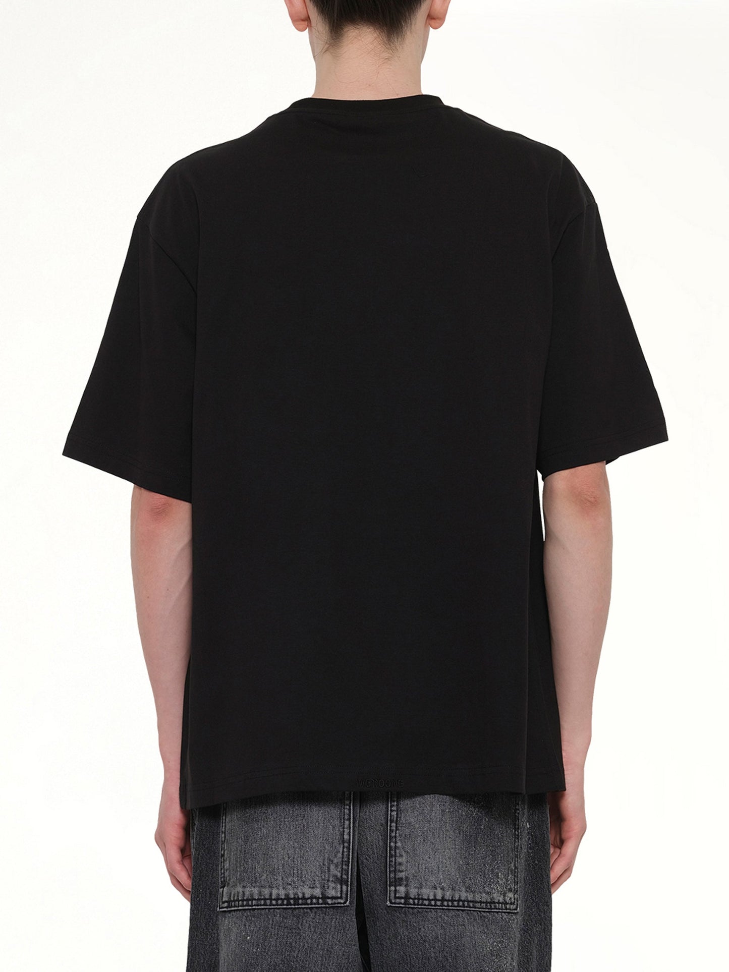 WE11DONE Watercolor T-Shirt (Black)