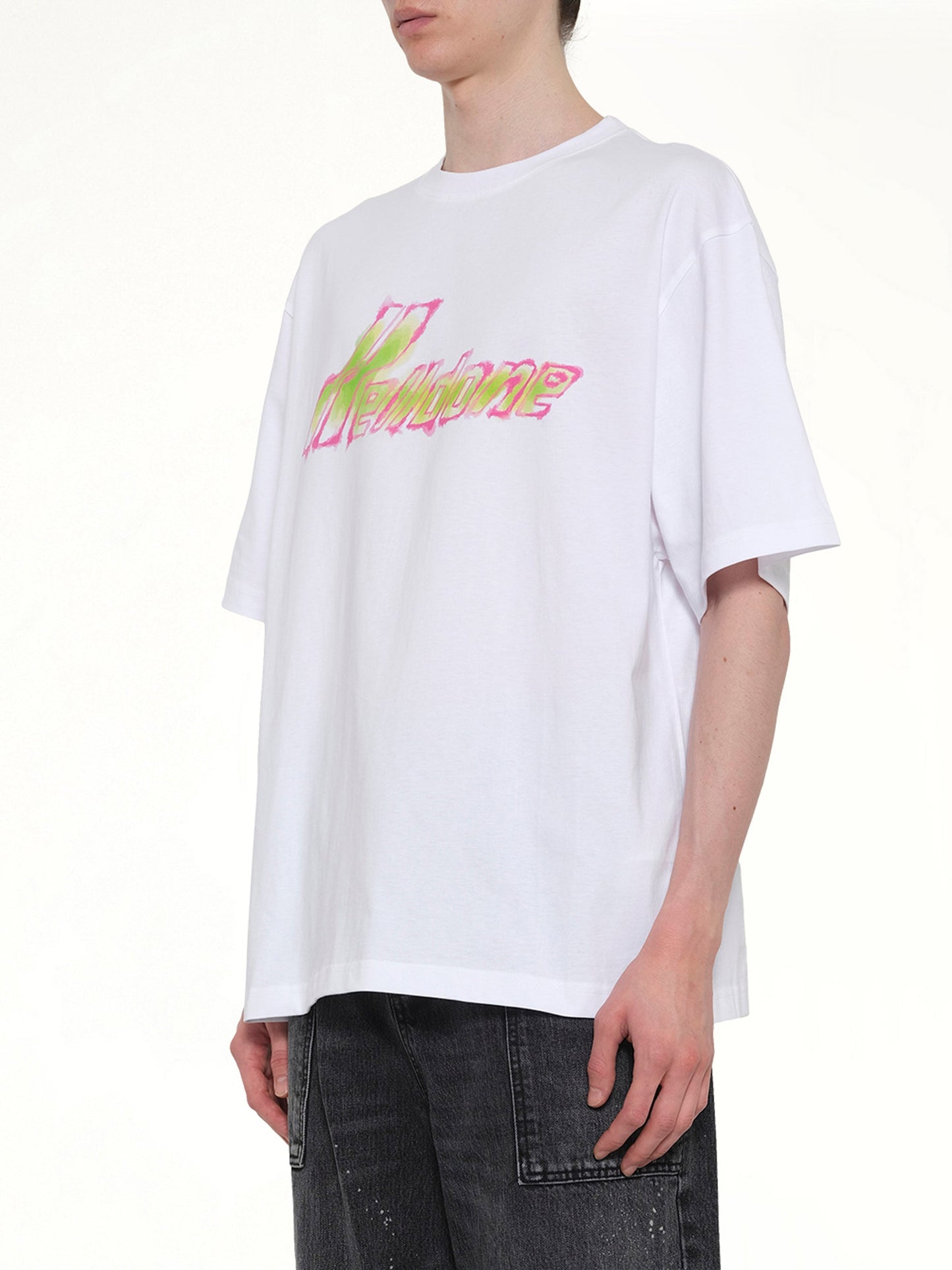 WE11DONE Watercolor T-Shirt (White)