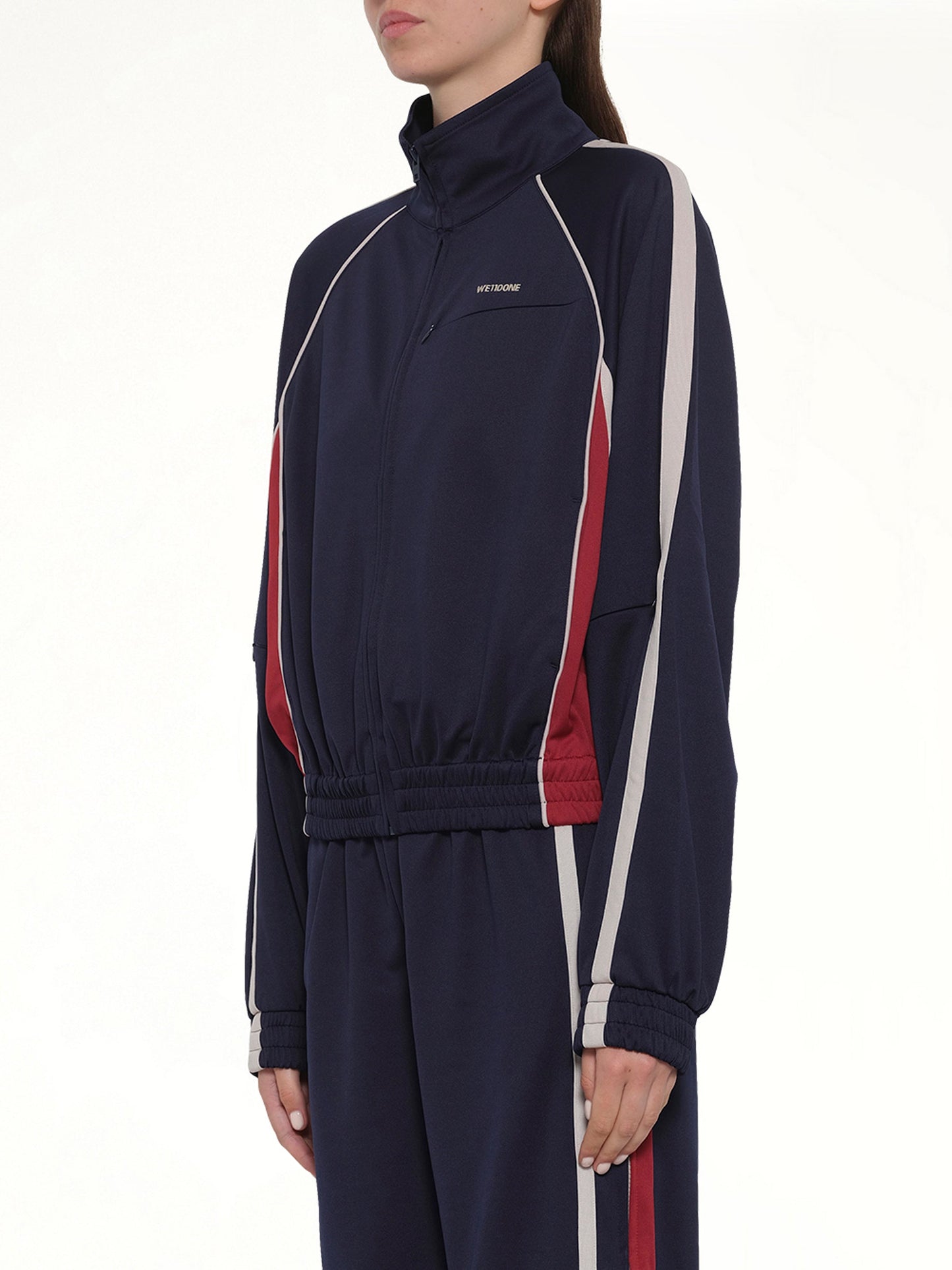WE11DONE Contrast Track Jacket (Navy)
