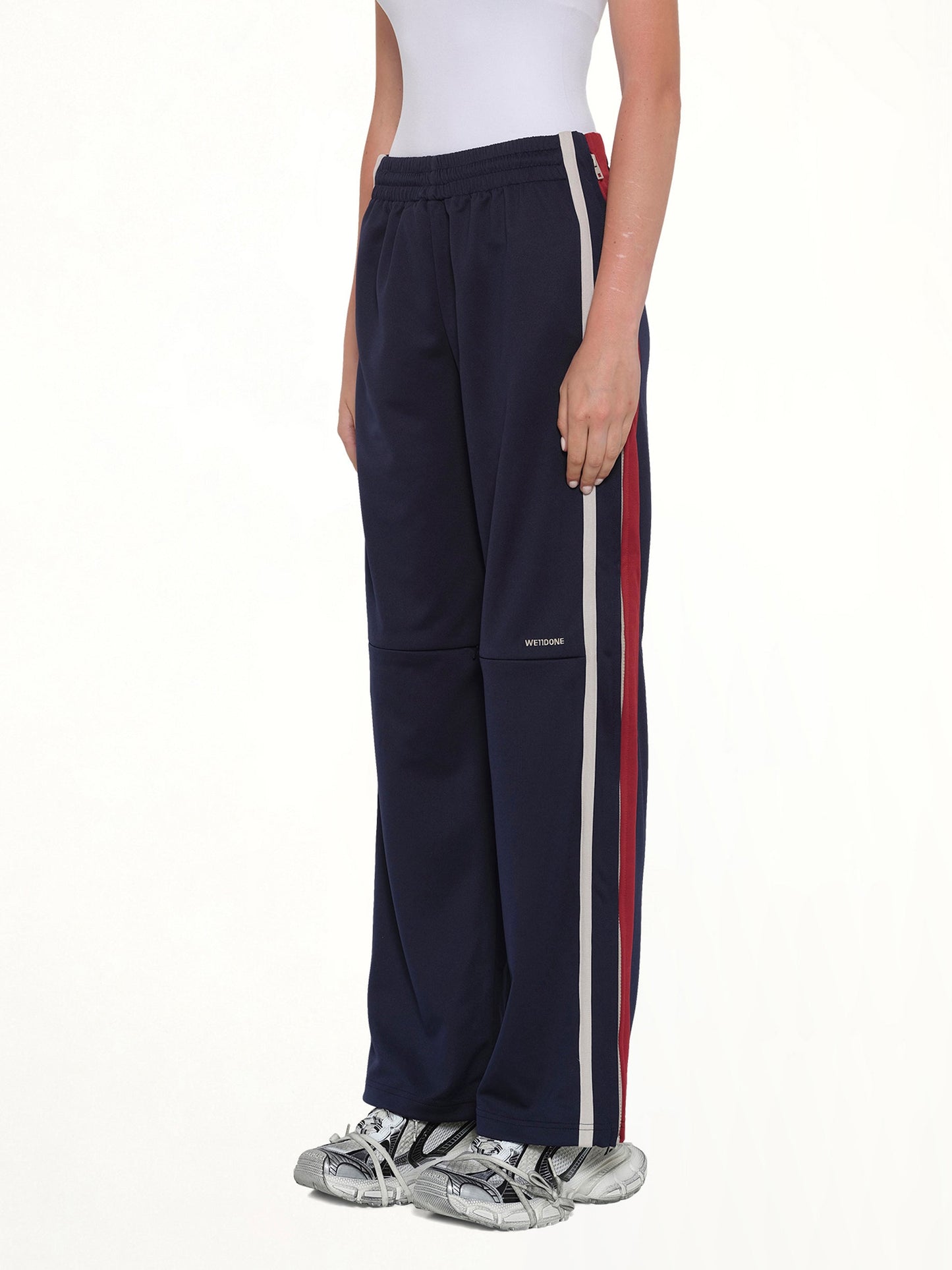 WE11DONE Track Trousers (Navy)