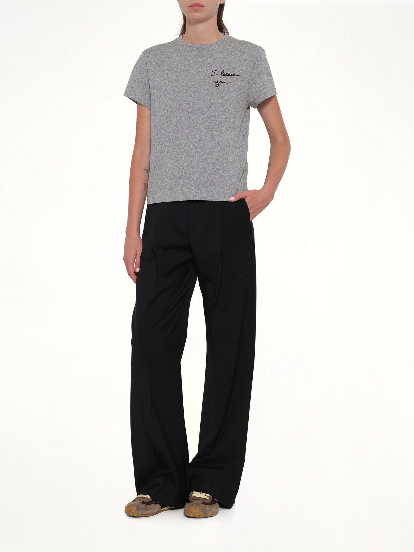 LOEWE Wool Trouser (Black)