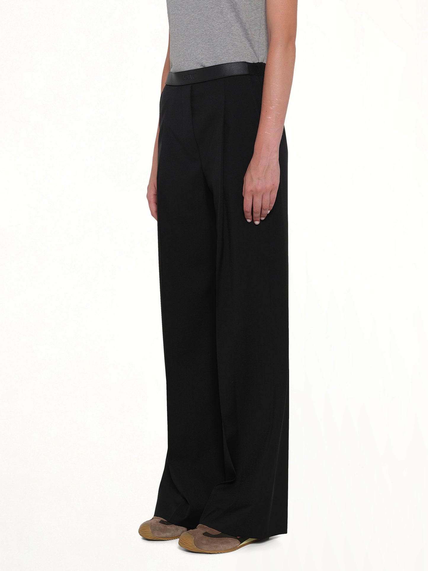 LOEWE Wool Trouser (Black)