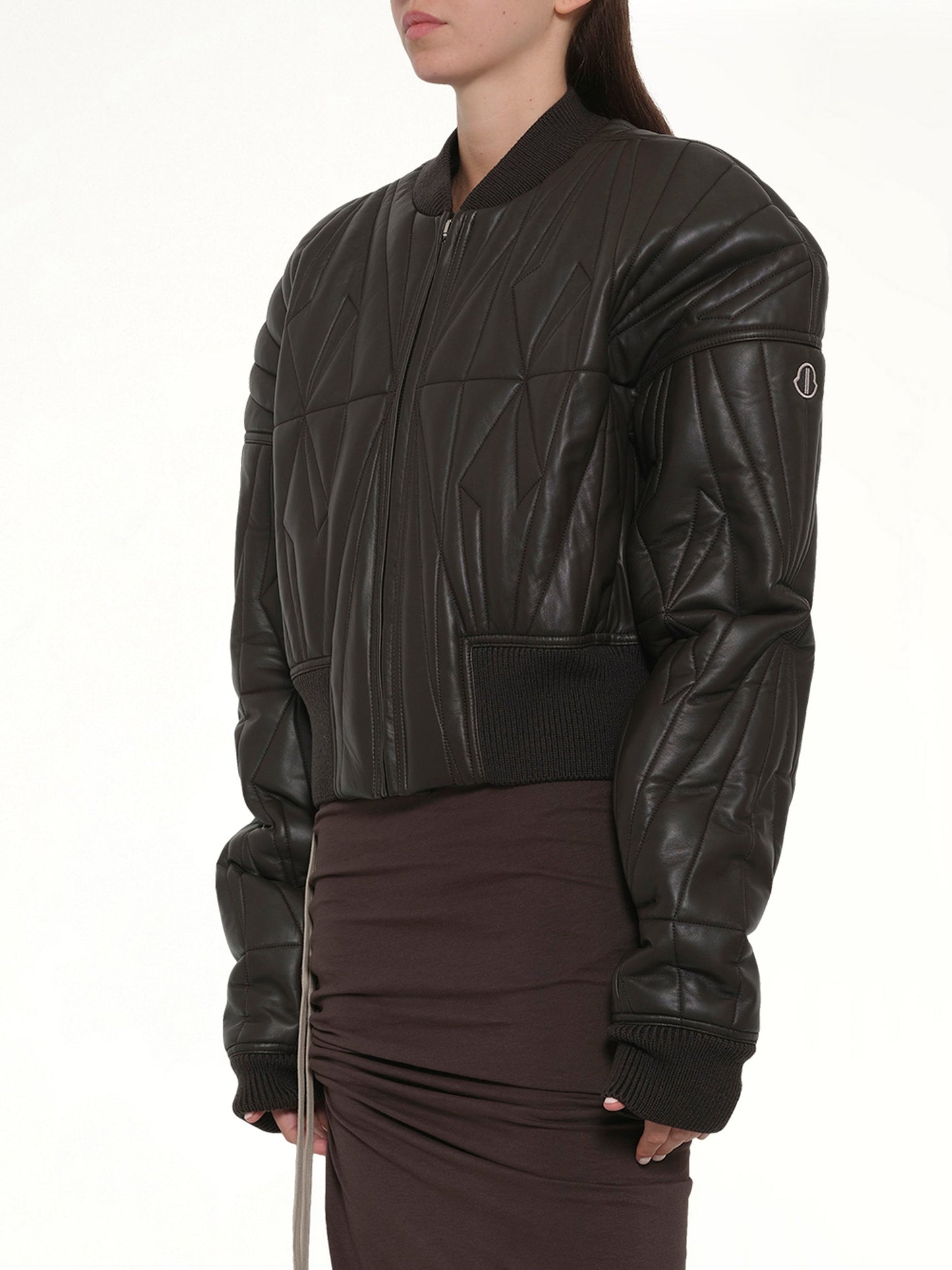 Rick Owens x Moncler Geocamo Cropped Jacket (Dark Dust)