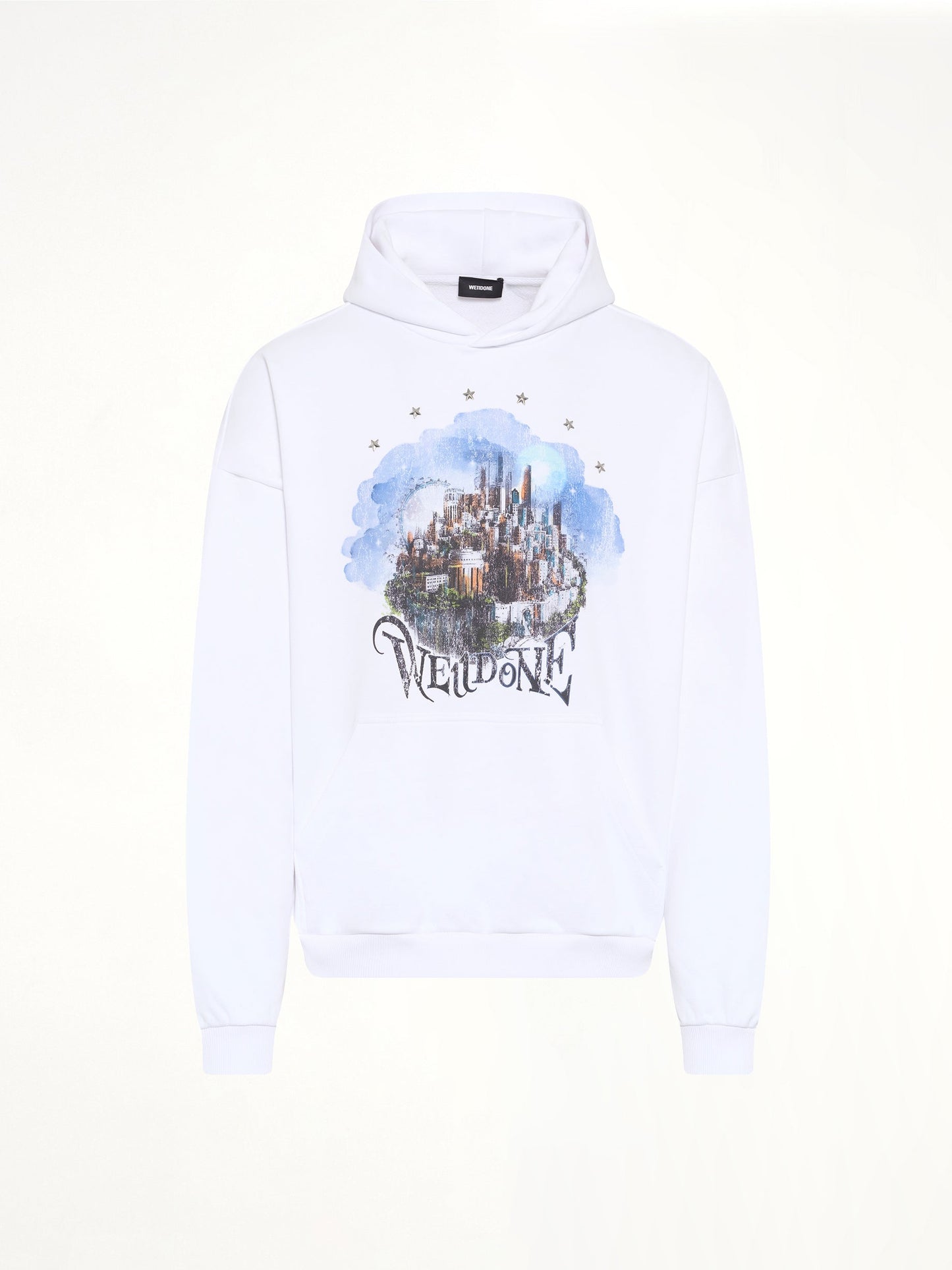 WE11DONE City Hoodie (White)