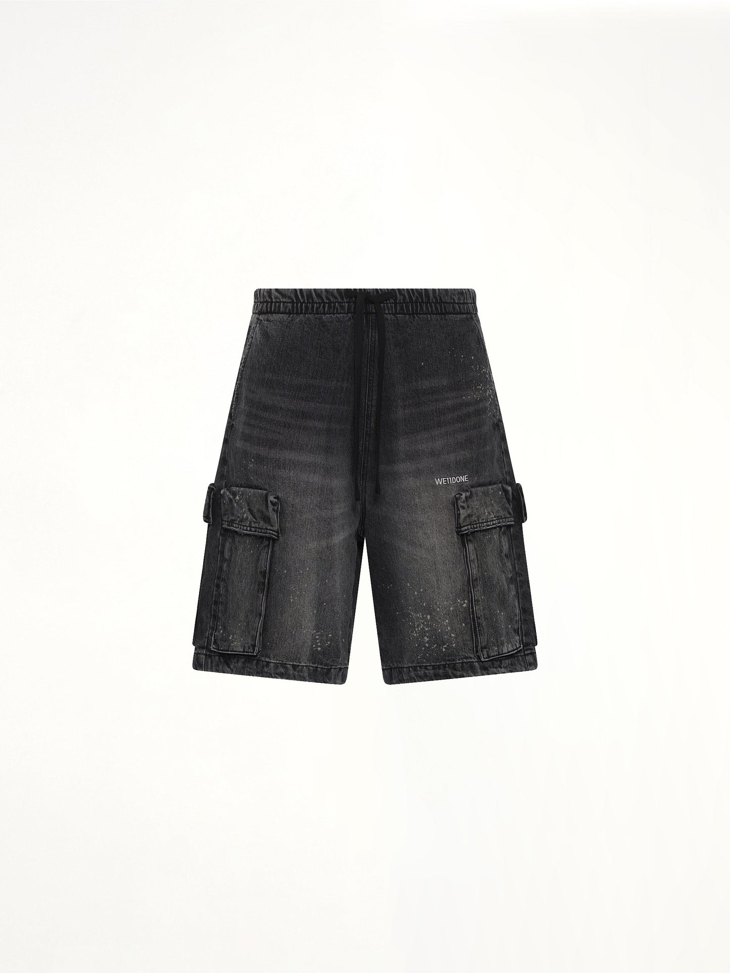 WE11DONE Pocket Shorts (Black)