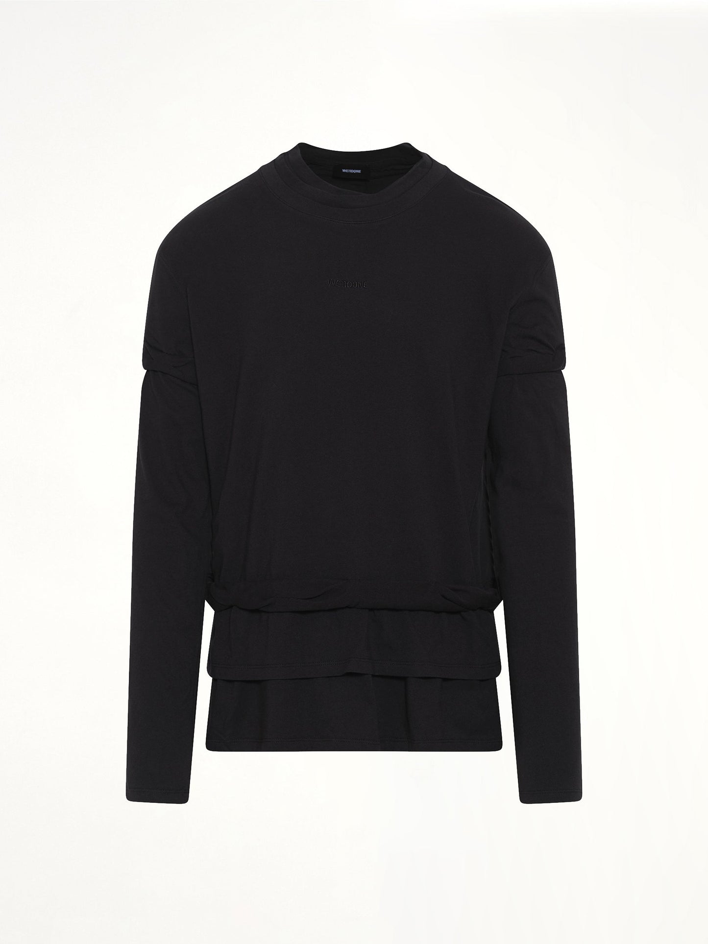 We11Done Triple-Layered T-Shirt (Black)